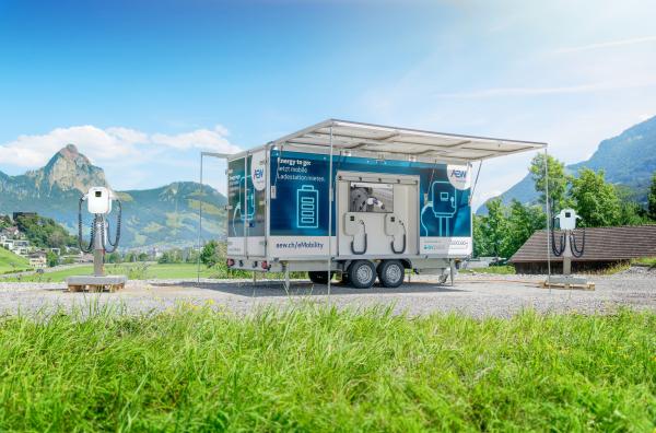 Mobile Ladestation für Events